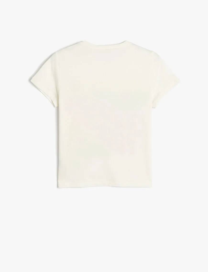 Resim Koton Kız Çocuk T-shirt 5SKG10023AK