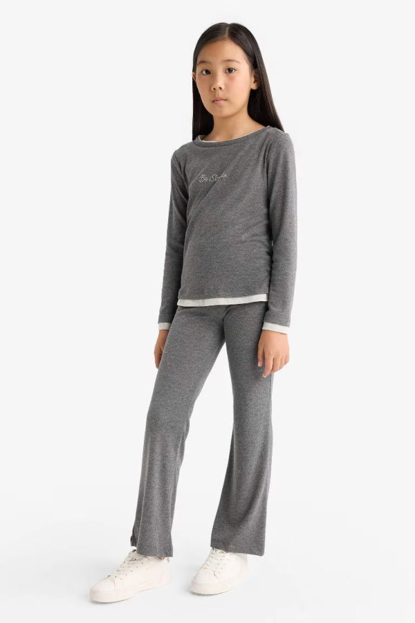 Resim Defacto Kız Çocuk  Sweat Takım G0119A8/AR84