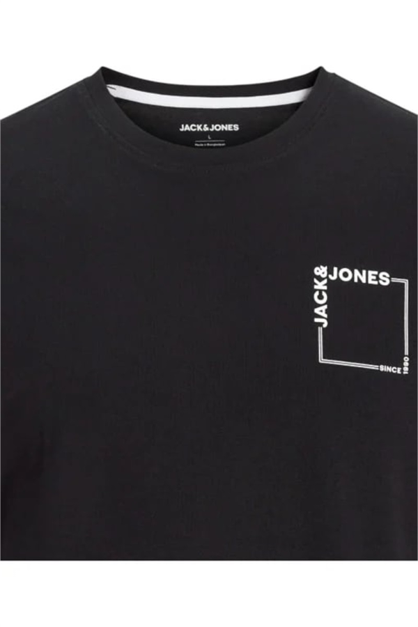 Resim Jack & Jones Jjverner Tee SS Crew Neck Erkek T-shirt 12269314