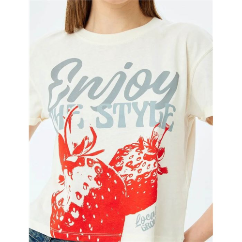 Resim Koton Kadın T-shirt 5SAL10243IK