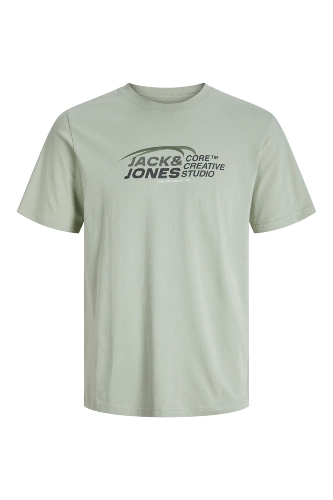 Resim Jack & Jones Jcotarmac Prınt Tee Ss Crew Neck Fst  Erkek T-Shirt 12276408