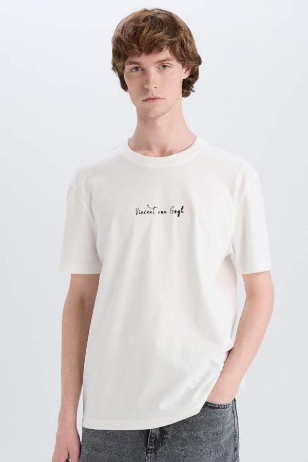 Resim Defacto Erkek T-shirt D5474AXER105
