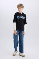 Resim Defacto Erkek Çocuk  Sweat Takım D8101A8/BK81