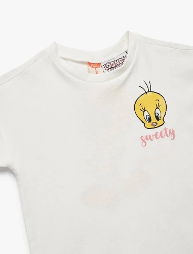 Resim Koton Kız Bebek T-shirt 5SMG10165AK