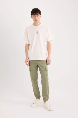 Resim Defacto Erkek  T-shirt D9344AXER83