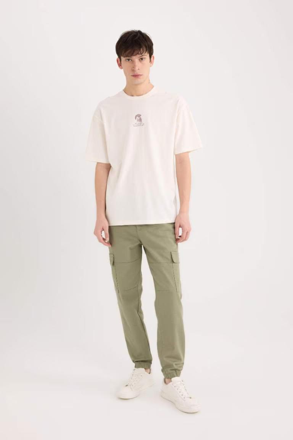 Resim Defacto Erkek  T-shirt D9344AXER83