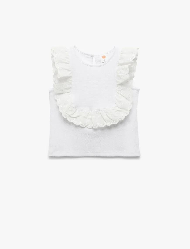 Resim Koton Kız Bebek  T-shirt 5SMG30006AK