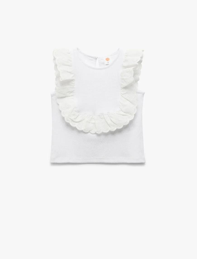 Resim Koton Kız Bebek  T-shirt 5SMG30006AK