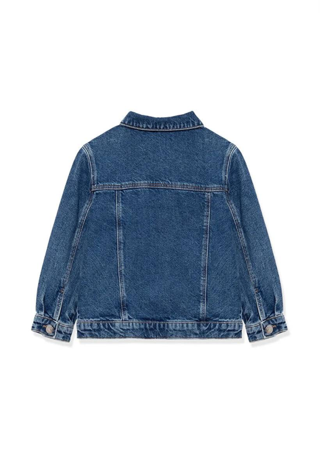 Resim Mavi Kai Dark Erkek Çocuk Jean Ceket M6111402-91062