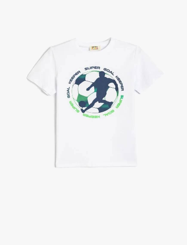 Resim Koton Erkek Çocuk T-shirt 5SKB10178TK