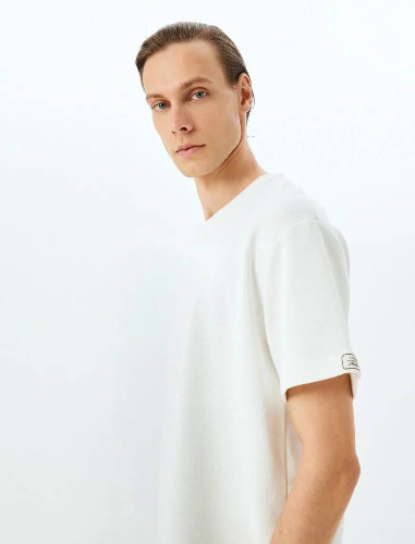 Resim Koton Erkek T-shirt 5SAM10051HK