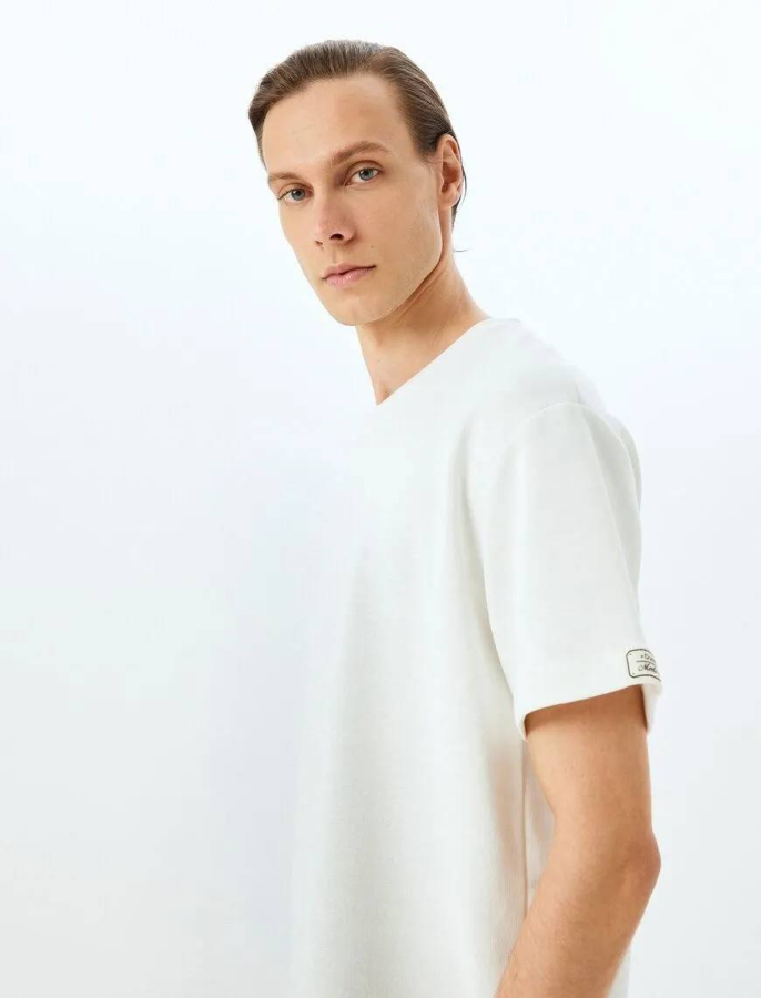 Resim Koton Erkek T-shirt 5SAM10051HK