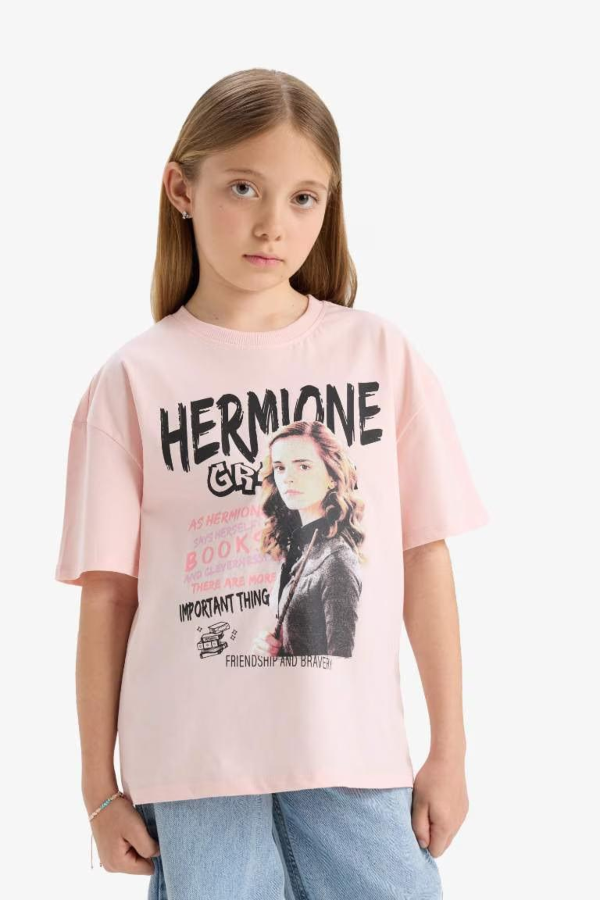 Resim Defacto Kız Çocuk T-shirt E4412A8/PN681