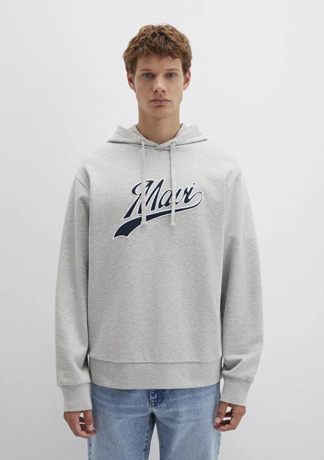 Resim Mavi Logo Erkek Sweat M0S10469-80018