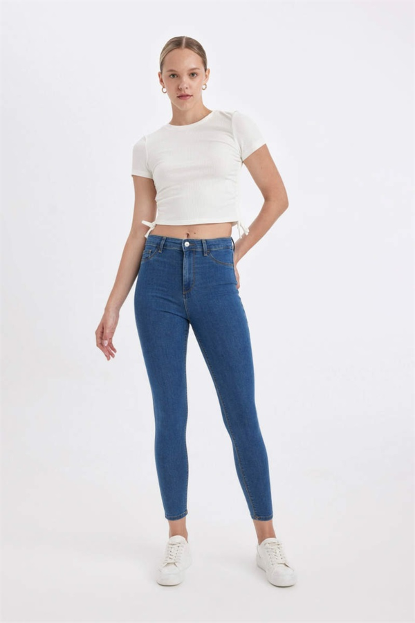 Resim Defacto Kadın Jean Pantolon B8252AXNM85