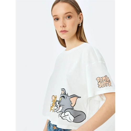 Resim Koton Kadın T-shirt 5SAL10206IK