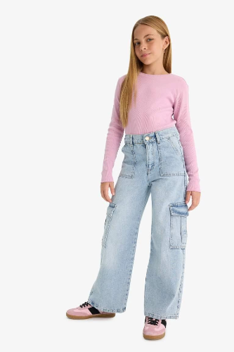 Resim Defacto Kız Çocuk  Sweat E6485A8/PN454