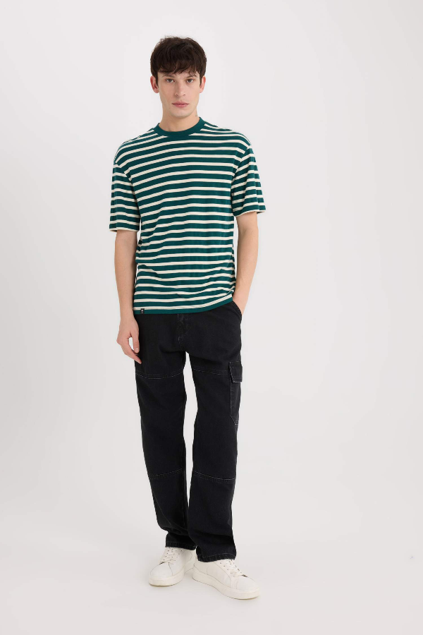 Resim Defacto Erkek  T-shirt B5910AXKH225