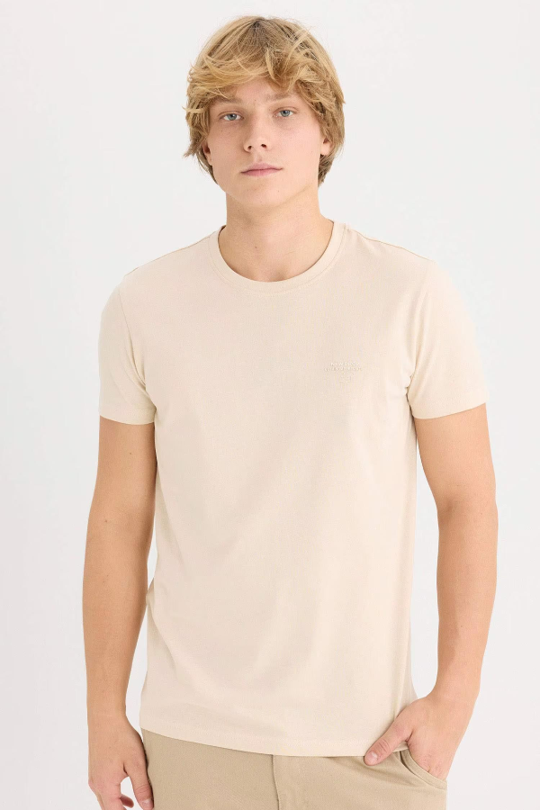 Resim Defacto Erkek  T-shirt D5567AX/BG155