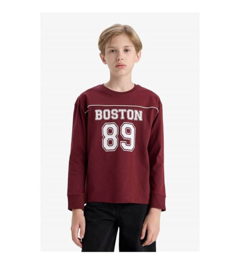 Resim Defacto Erkek Çocuk Uzun Kol Sweat F2708A8/BR194