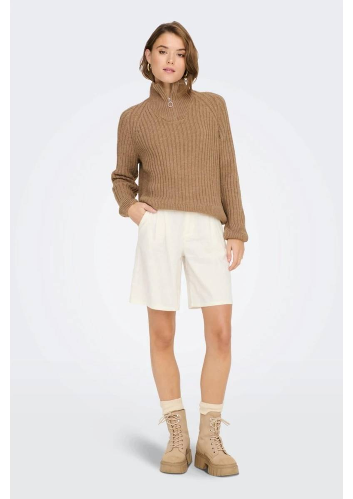 Resim Only Onlwındy Lıfe Mw Lınen Bl Shorts Pnt Kadın Kot&Kanvas Şort 15344691