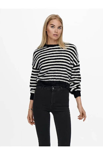 Resim Only Onlpiumo L/S Pullover Knt Noos Kadın Kazak 15235973