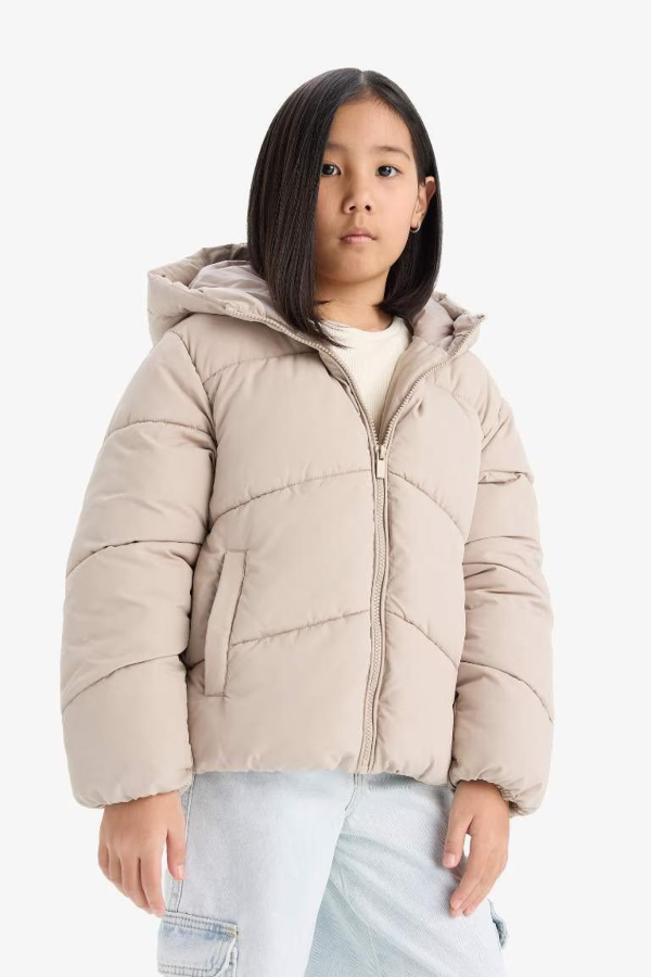 Resim Defacto Kız Çocuk  Mont C5389A8/ER37