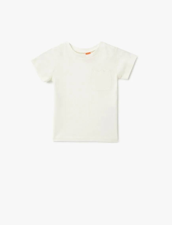 Resim Koton Kız Bebek Uzun Kol T-shirt 5SMG10105AK