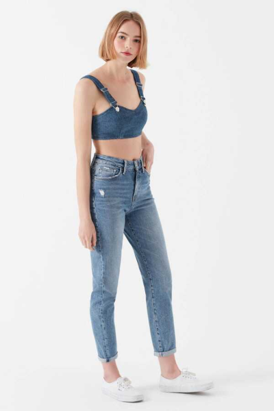 Resim Mavi Star All Blue Kadın Jean Pantolon M101077-30503
