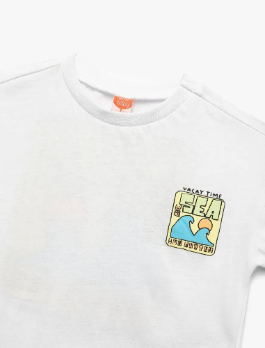 Resim Koton Erkek Bebek T-shirt 5SMB10303TK