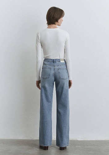 Resim Mavi Kadın Malıbu Jean Pantolon M1010152-89937