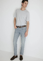Resim Mavi Slim Straight Erkek  Jean Pantolon M0035186548