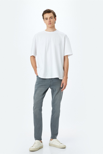 Resim Koton MICHEAL Skinny Erkek Jean  Pantolon 5SAM40051ID 