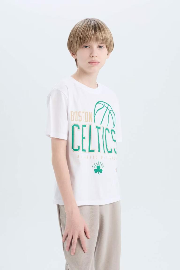 Resim Defacto Erkek Çocuk Kısa Kol T-shirt D9549A8WT34