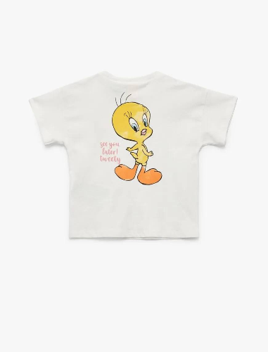Resim Koton Kız Bebek T-shirt 5SMG10165AK
