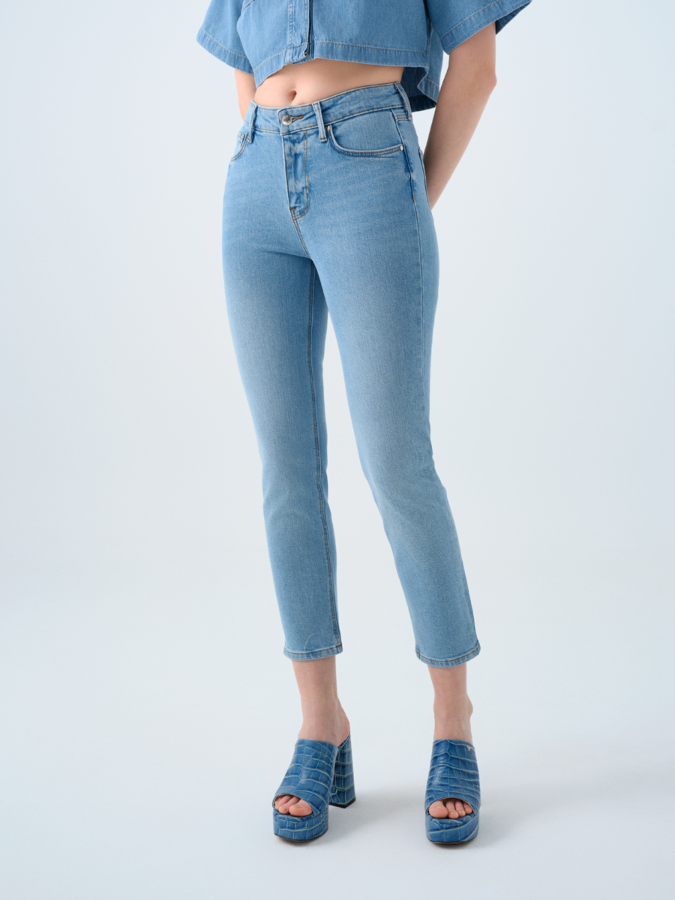 Resim Loft ELENA Kadın Slim Fit Jean Pantolon Lf2038755