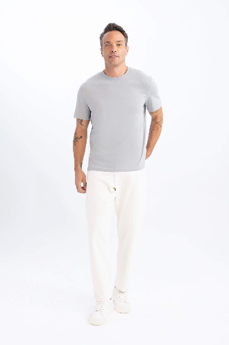 Resim Defacto Erkek  T-shirt V7699AZ/GR88