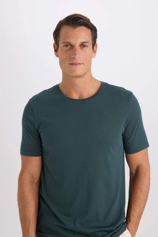 Resim Defacto Erkek  T-shirt M6606AZGN536