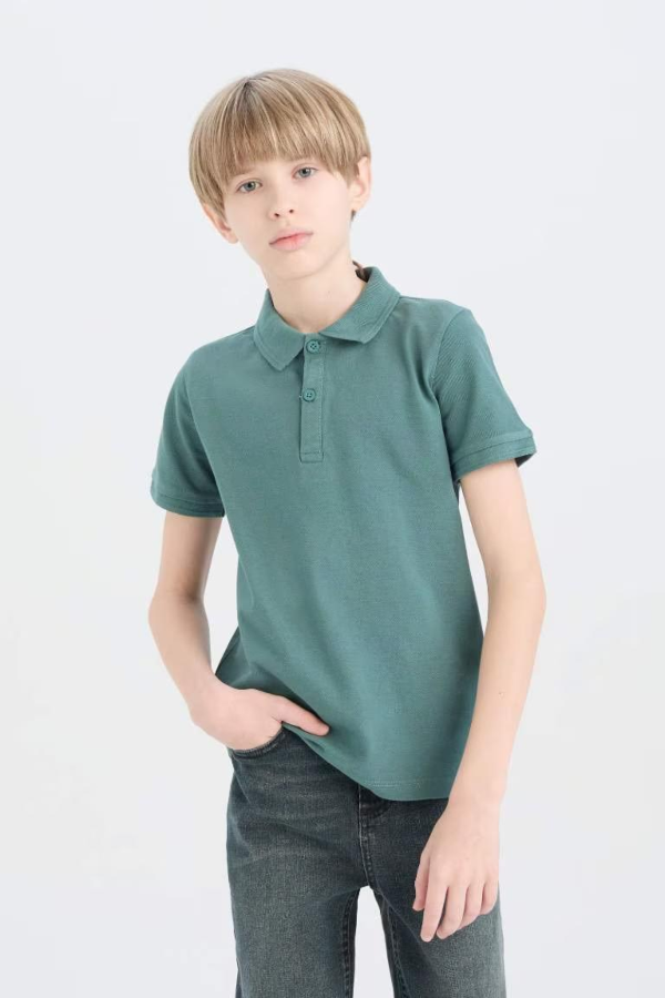 Resim Defacto Erkek Çocuk Kısa Kol T-shirt K1689A6GN469