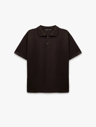 Resim Koton Erkek Triko T-Shirt 5SAM70047HT