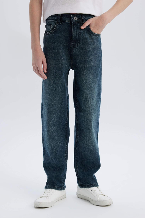 Resim Defacto Erkek Çocuk  Jean Pantolon D7087A8NM34
