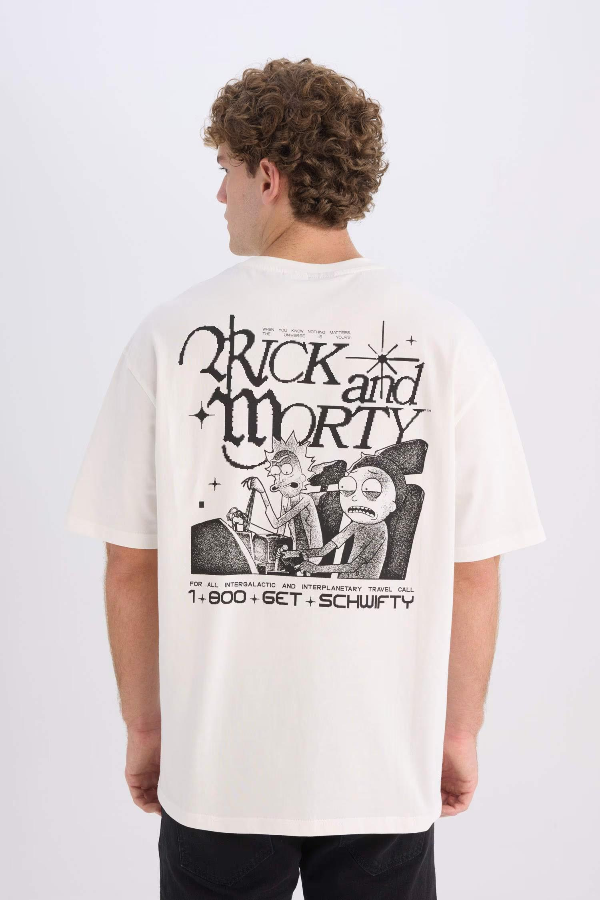 Resim Defacto Erkek  T-shirt D5466AXER105