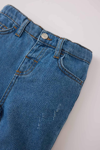 Resim Defacto Erkek Bebek Jean Pantolon A4099A5NM28