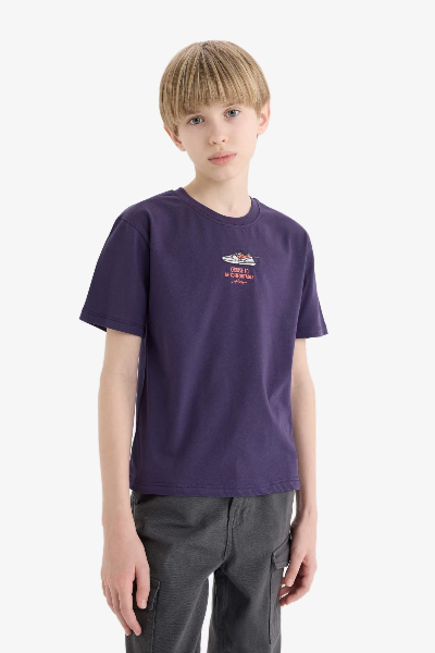 Resim Defacto Erkek Çocuk Kısa Kol T-shirt E0086A8/PR289
