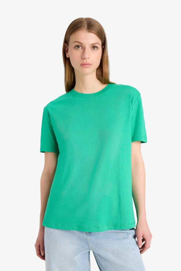Resim Defacto Kadın Kısa Kol T-shirt W9584AZGN690