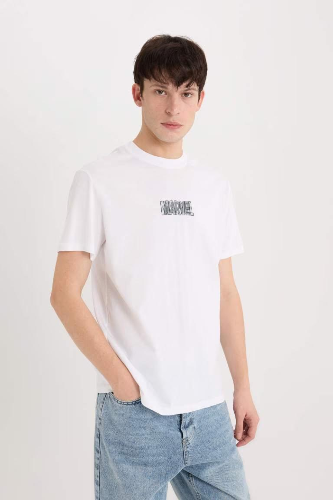 Resim Defacto Erkek  T-shirt D6785AX/WT34