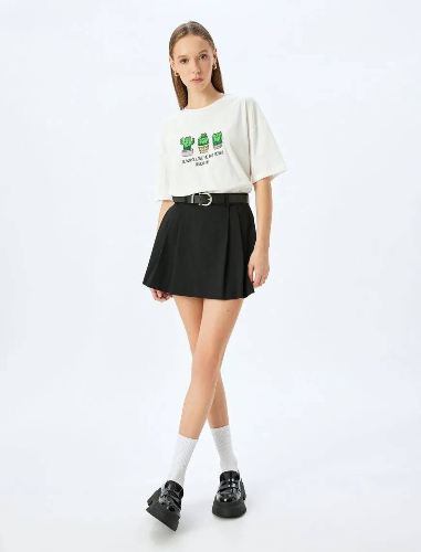 Resim Koton Kadın T-shirt 5SAL10064IK
