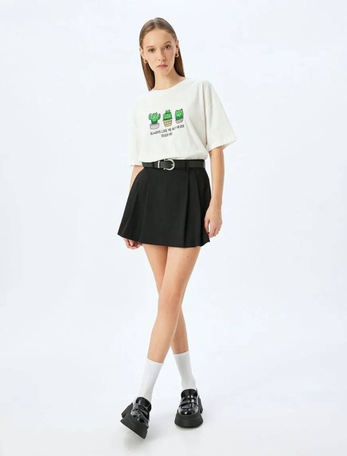 Resim Koton Kadın T-shirt 5SAL10064IK