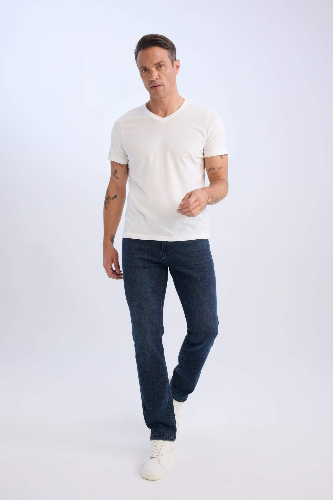 Resim Defacto Erkek  T-shirt D7938AXWT32