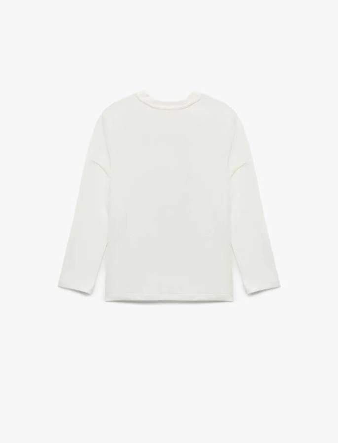 Resim Koton Kız Bebek Sweat 6WMG10087AK